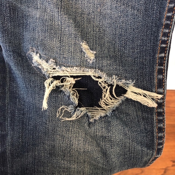 Madewell 9” high rise skinny size 27 distressed - Picture 3 of 6